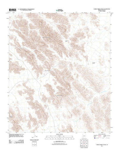 Cabeza Prieta Peak, AZ (2011, 24000-Scale) Preview 1