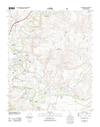 Camp Verde, AZ (2012, 24000-Scale) Preview 1