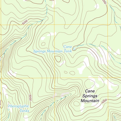 Cane Springs Mountain, AZ (2011, 24000-Scale) Preview 2