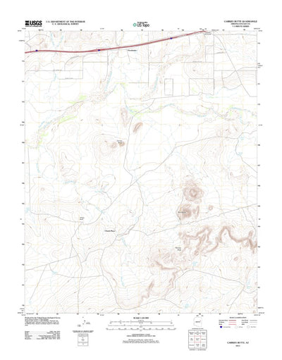 Carrizo Butte, AZ (2011, 24000-Scale) Preview 1