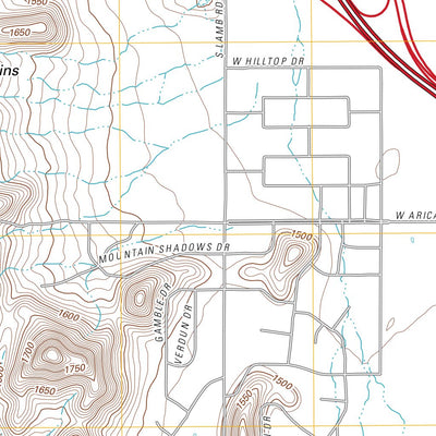 Casa Grande Mountains, AZ (2011, 24000-Scale) Preview 2