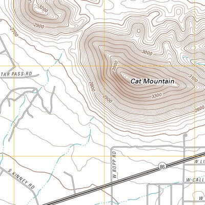 Cat Mountain, AZ (2011, 24000-Scale) Preview 2