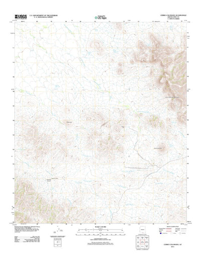 Cerro Colorado, AZ (2011, 24000-Scale) Preview 1