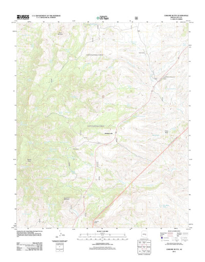 Chrome Butte, AZ (2011, 24000-Scale) Preview 1