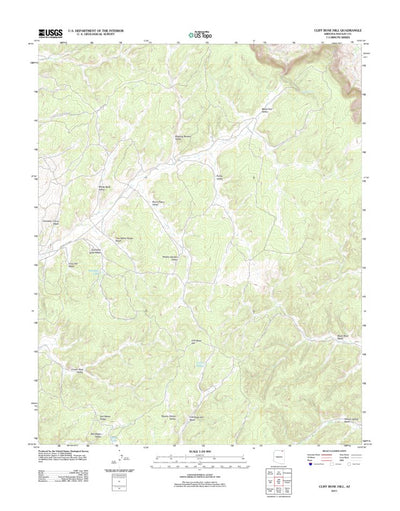 Cliff Rose Hill, AZ (2011, 24000-Scale) Preview 1