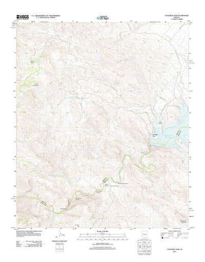 Coolidge Dam, AZ (2011, 24000-Scale) Preview 1