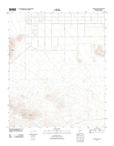 Cortez Peak, AZ (2011, 24000-Scale) Preview 1