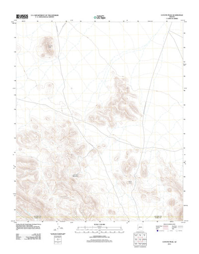 Coyote Peak, AZ (2011, 24000-Scale) Preview 1