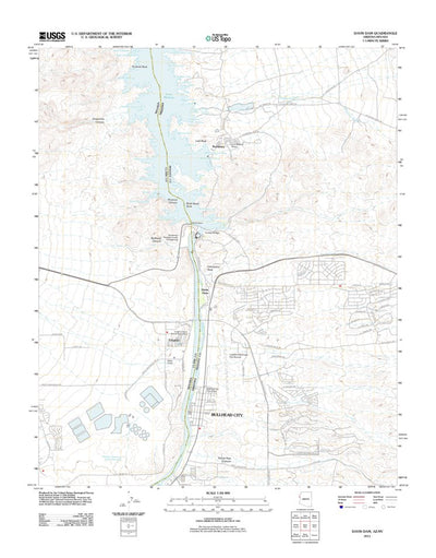 Davis Dam, AZ-NV (2011, 24000-Scale) Preview 1