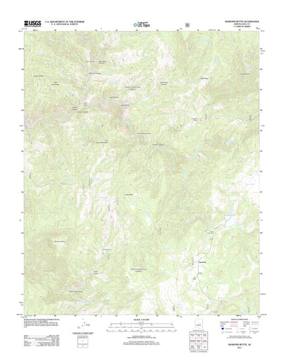 Diamond Butte, AZ (2011, 24000-Scale) Preview 1