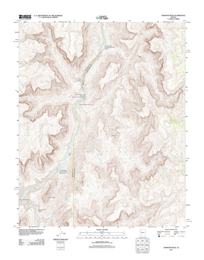 Diamond Peak, AZ (2011, 24000-Scale) Preview 1