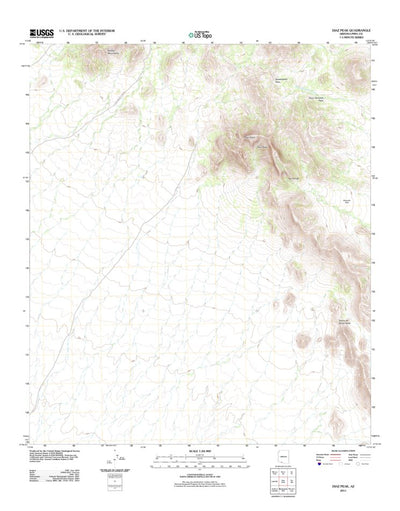 Diaz Peak, AZ (2011, 24000-Scale) Preview 1