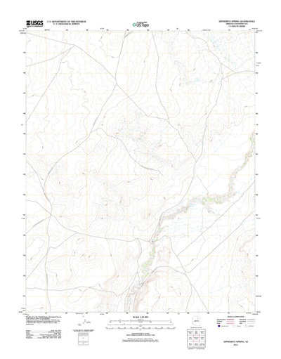 Dinnebito Spring, AZ (2011, 24000-Scale) Preview 1