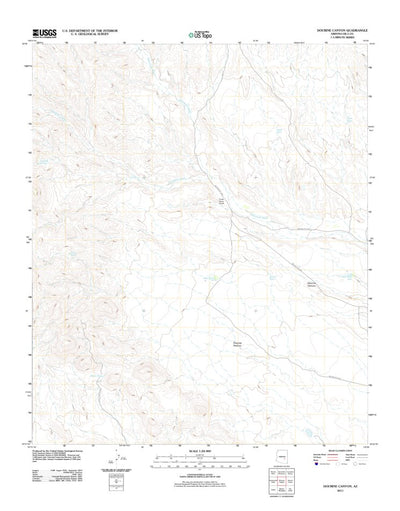 Dourine Canyon, AZ (2011, 24000-Scale) Preview 1