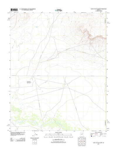 East Of Old Leupp, AZ (2011, 24000-Scale) Preview 1