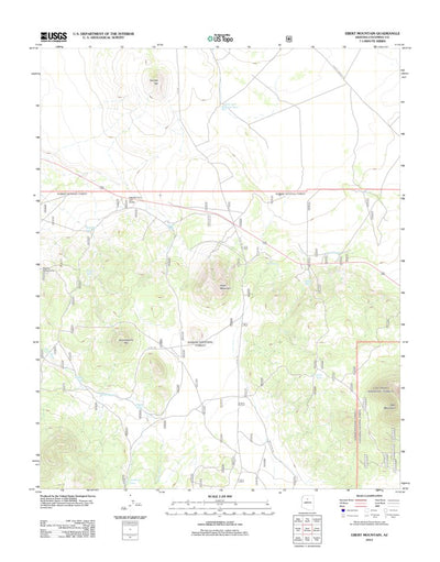Ebert Mountain, AZ (2012, 24000-Scale) Preview 1