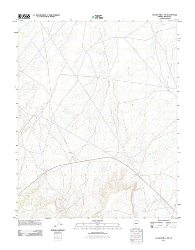 Ganado Mesa SW, AZ (2011, 24000-Scale) Preview 1