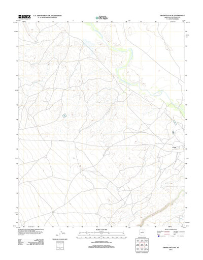 Grand Falls SE, AZ (2011, 24000-Scale) Preview 1