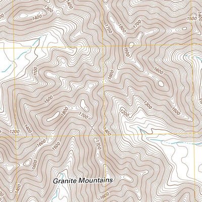 Granite Mountains North, AZ (2011, 24000-Scale) Preview 3