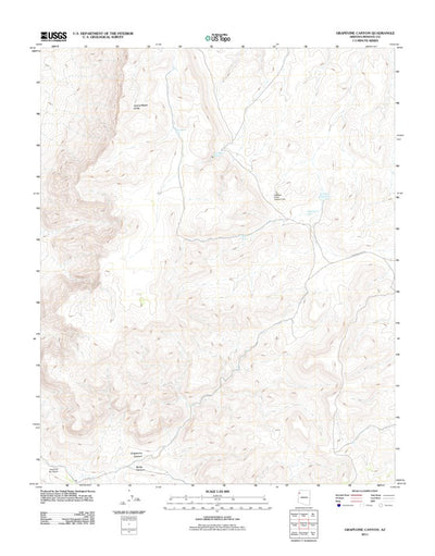 Grapevine Canyon, AZ (2011, 24000-Scale) Preview 1