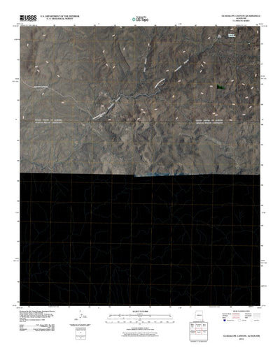 Guadalupe Canyon, AZ-NM (2010, 24000-Scale) Preview 1