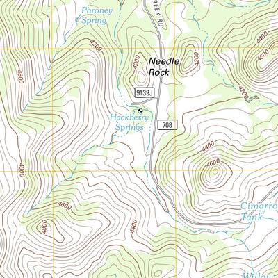Hackberry Mountain, AZ (2012, 24000-Scale) Preview 2