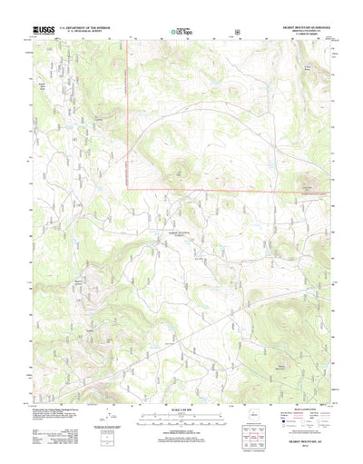Hearst Mountain, AZ (2012, 24000-Scale) Preview 1