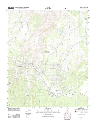 Heber, AZ (2011, 24000-Scale) Preview 1