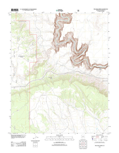 Hellhole Bend, AZ (2012, 24000-Scale) Preview 1
