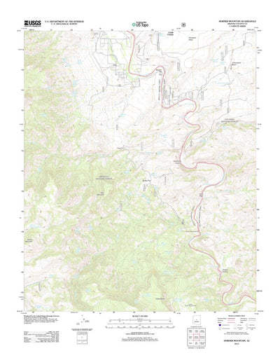 Horner Mountain, AZ (2012, 24000-Scale) Preview 1
