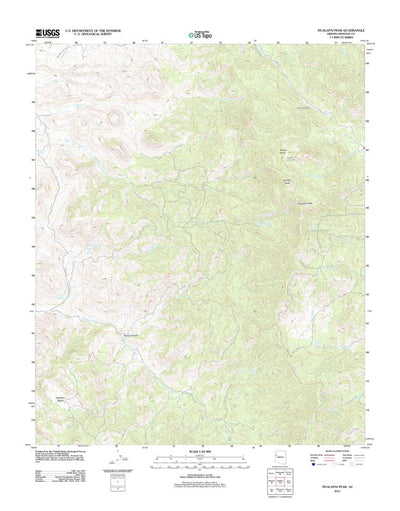 Hualapai Peak, AZ (2011, 24000-Scale) Preview 1