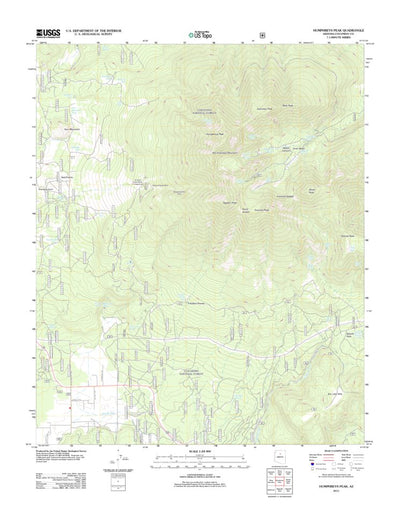 Humphreys Peak, AZ (2011, 24000-Scale) Preview 1