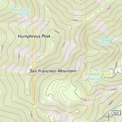 Humphreys Peak, AZ (2011, 24000-Scale) Preview 3
