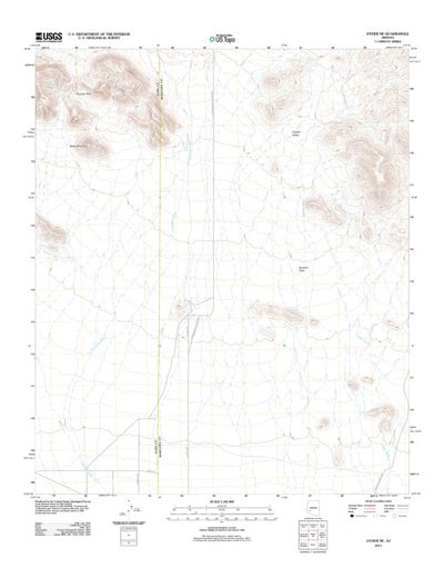 Hyder NE, AZ (2011, 24000-Scale) Preview 1
