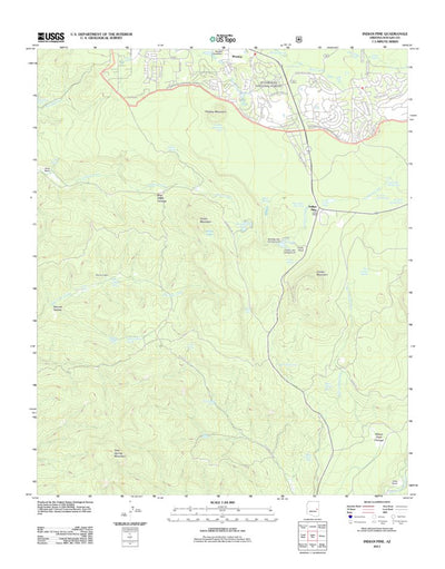 Indian Pine, AZ (2011, 24000-Scale) Preview 1