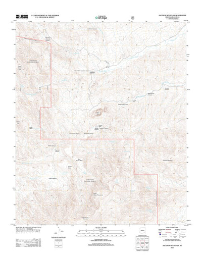 Jackson Mountain, AZ (2011, 24000-Scale) Preview 1