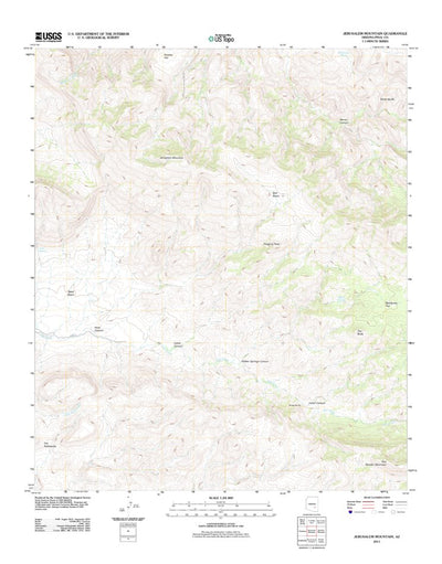 Jerusalem Mountain, AZ (2011, 24000-Scale) Preview 1
