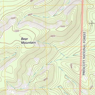 Juniper Mountains, AZ (2012, 24000-Scale) Preview 3