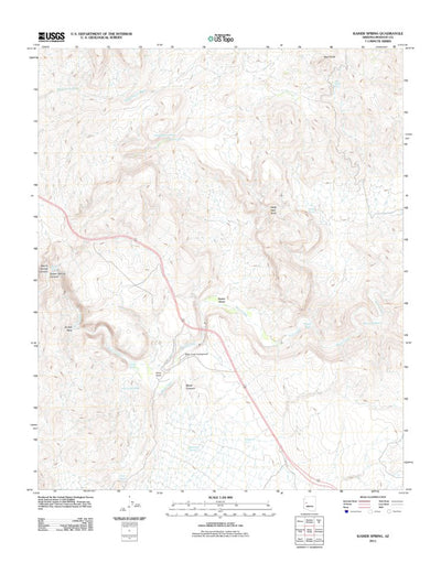 Kaiser Spring, AZ (2011, 24000-Scale) Preview 1