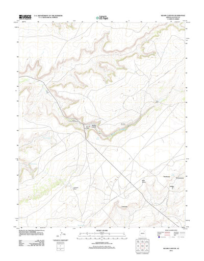 Keams Canyon, AZ (2011, 24000-Scale) Preview 1