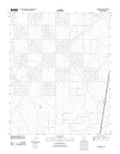 Kingman SW, AZ (2011, 24000-Scale) Preview 1
