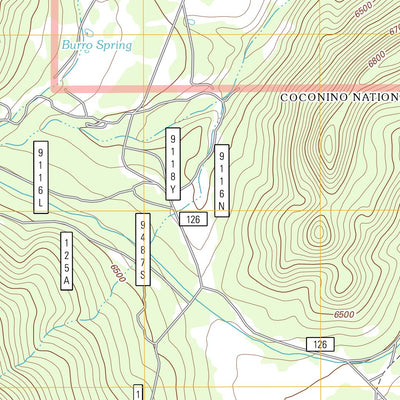 Kinnikinick Lake, AZ (2011, 24000-Scale) Preview 3