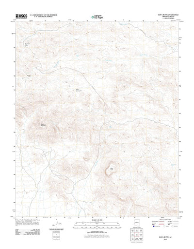 Kofa Butte, AZ (2011, 24000-Scale) Preview 1