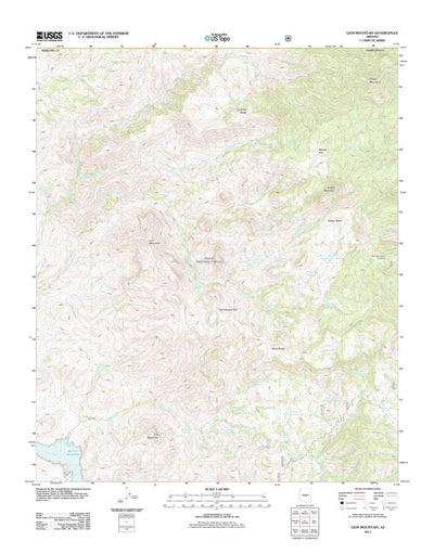 Lion Mountain, AZ (2011, 24000-Scale) Preview 1