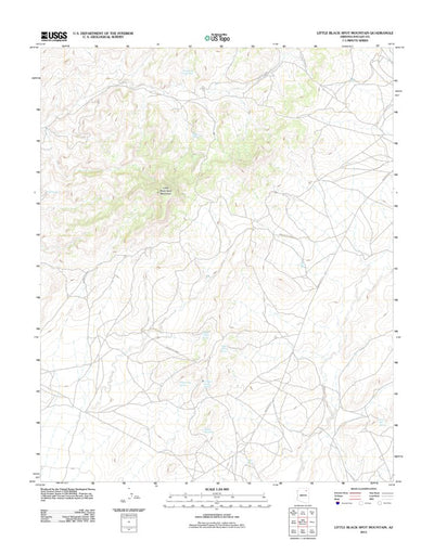 Little Black Spot Mountain, AZ (2011, 24000-Scale) Preview 1