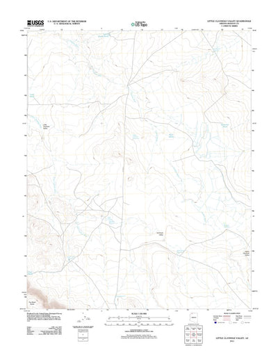 Little Clayhole Valley, AZ (2011, 24000-Scale) Preview 1