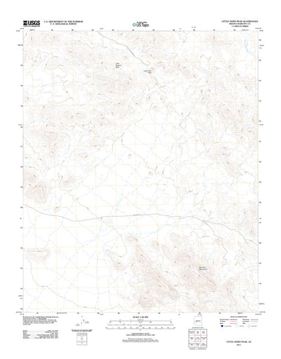 Little Horn Peak, AZ (2011, 24000-Scale) Preview 1