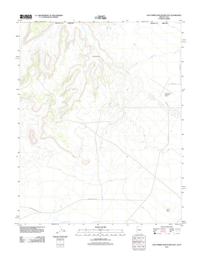 Lost Spring Mountain East, AZ-UT (2010, 24000-Scale) Preview 1