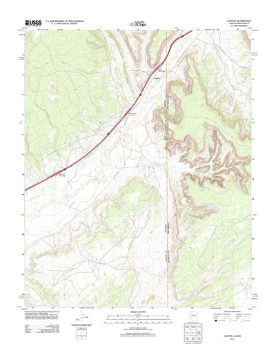 Lupton, AZ-NM (2011, 24000-Scale) Preview 1