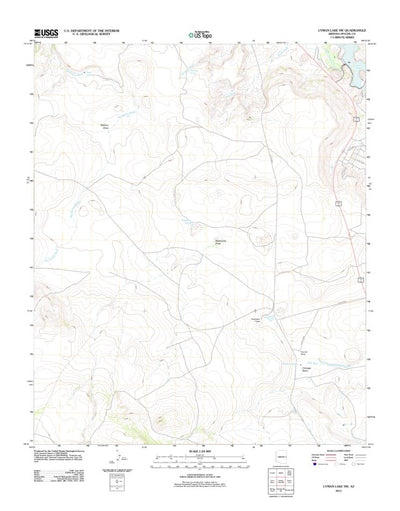 Lyman Lake SW, AZ (2011, 24000-Scale) Preview 1
